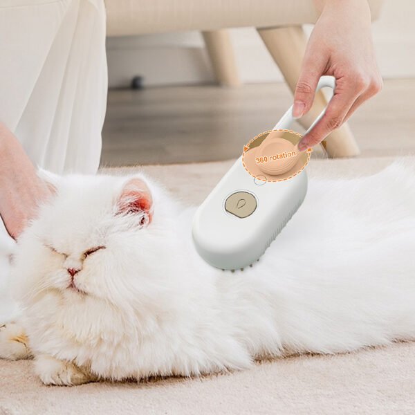 Wholesale Electric Spray Pet Comb for Cats & Dogs - Massage, Float Hair Cleaning – Image 4