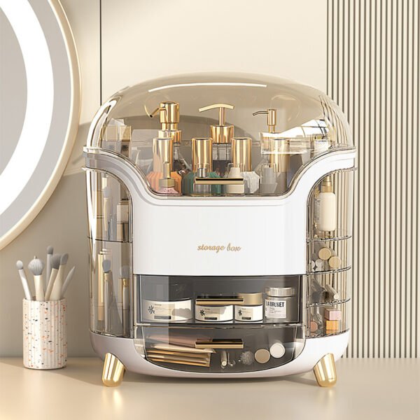 Cosmetic Organizer Desktop Dressing Table – Image 2