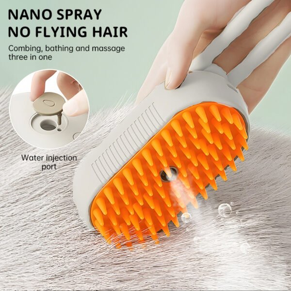 Wholesale Electric Spray Pet Comb for Cats & Dogs - Massage, Float Hair Cleaning – Image 7