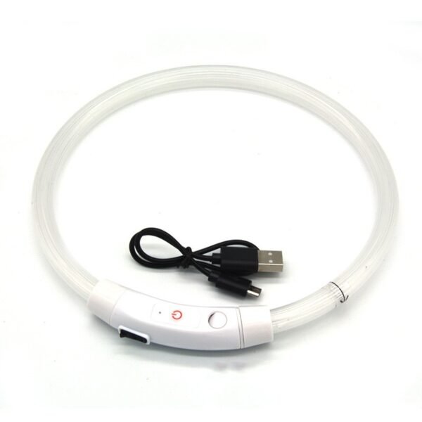 Dog luminous collar luminous pet collar USB charging neck ring LED luminous dog collar – Image 8