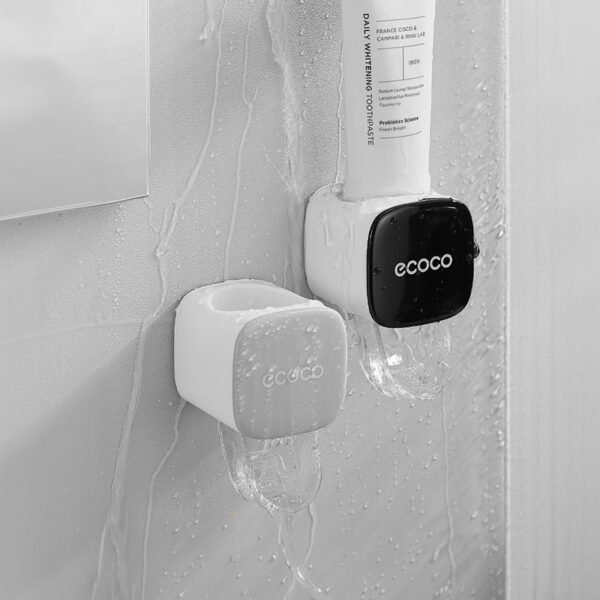 Wall - mounted Automatic Dust - proof Toothpaste Dispenser for Adults and Children - Bathroom Accessories Set – Image 4