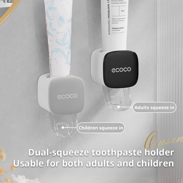 Wall - mounted Automatic Dust - proof Toothpaste Dispenser for Adults and Children - Bathroom Accessories Set – Image 8