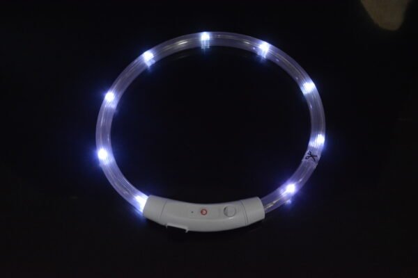 Dog luminous collar luminous pet collar USB charging neck ring LED luminous dog collar – Image 15